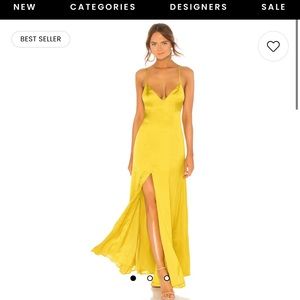Lovers & Friends Yellow Gown